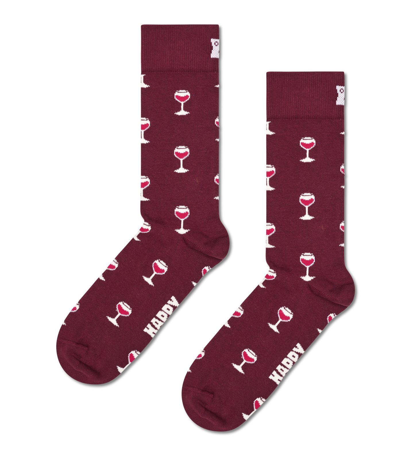 Happy Socks Glass Of Wine Sock