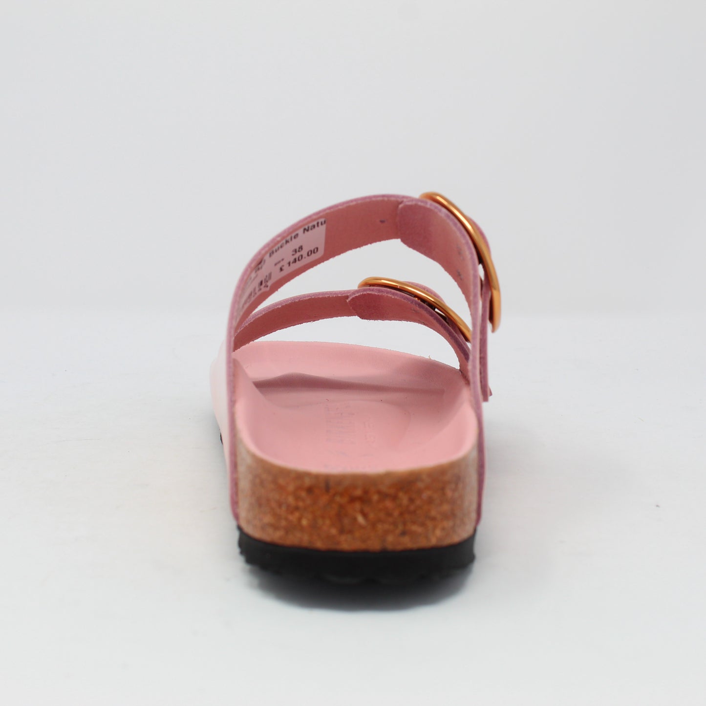 Arizona Big Buckle Natural Leather Patent