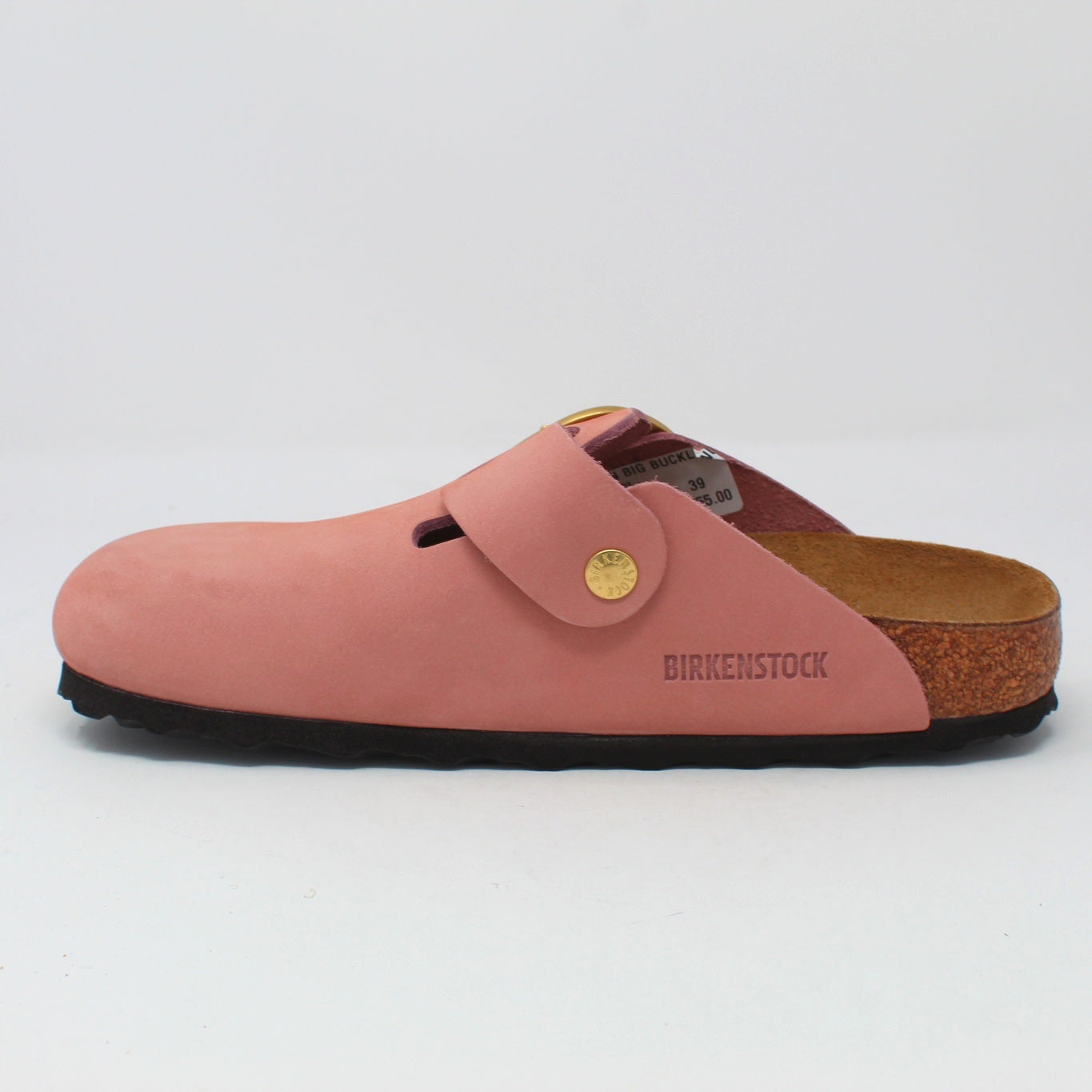 BOSTON BIG BUCKLE NUBUK LEATHER