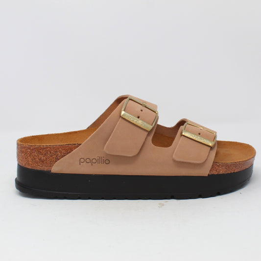 ARIZONA PAP FLEX PLATFORM NUBUK LEATHER