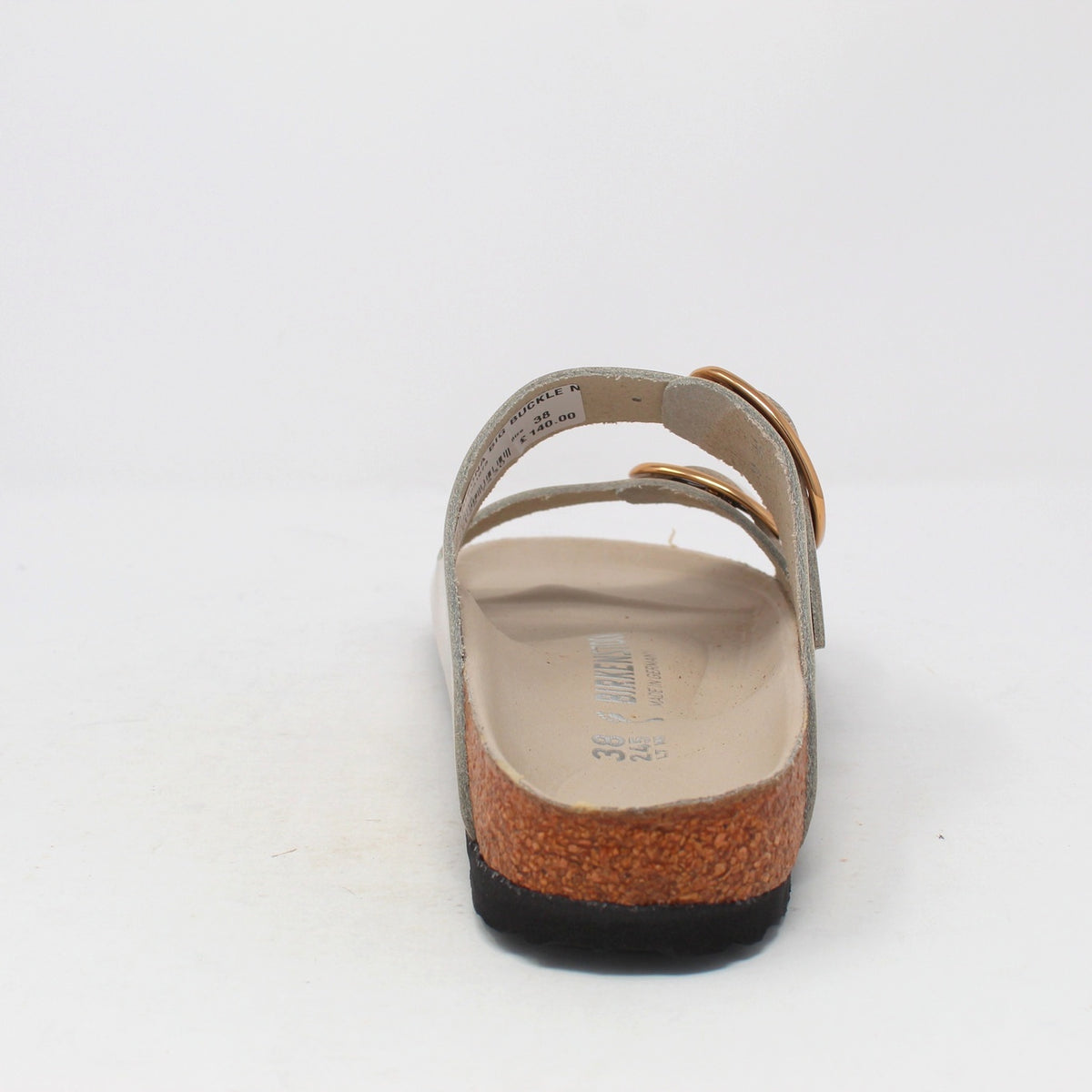 ARIZONA BIG BUCKLE NATURAL LEATHER PATENT HIGH-SHINE