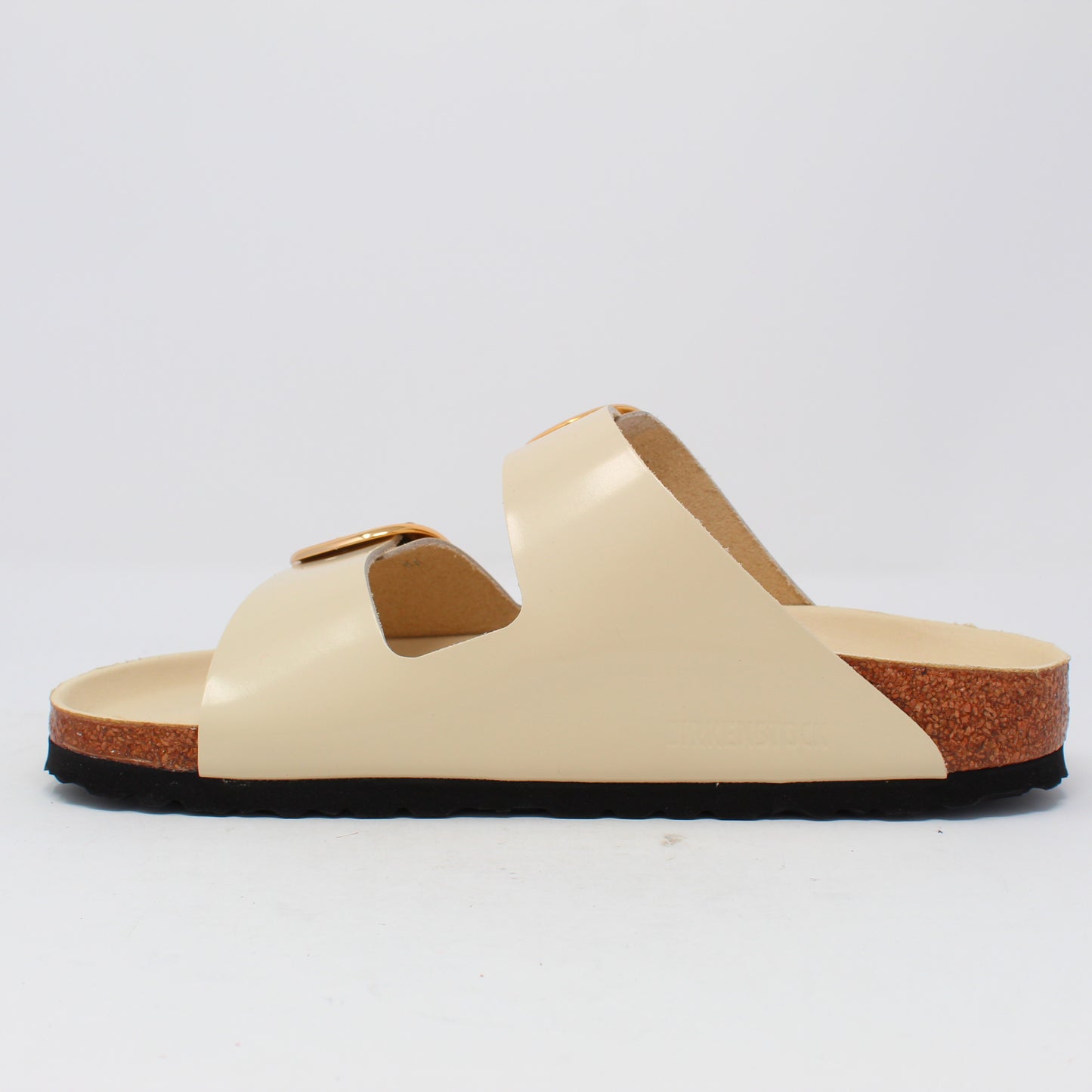 Arizona Big Buckle Natural Leather Patent
