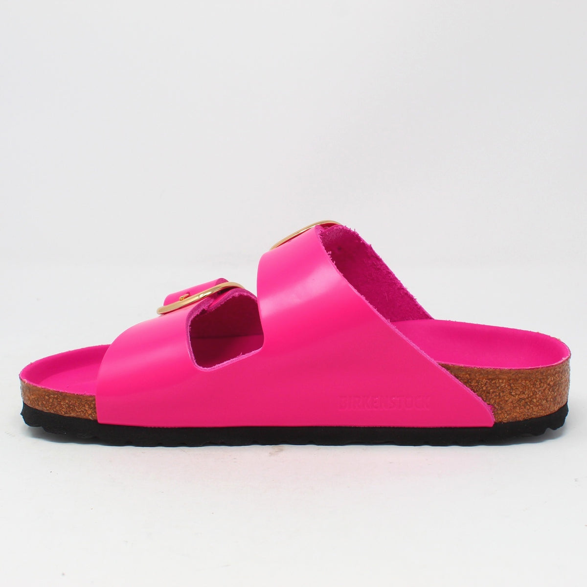 ARIZONA BIG BUCKLE NATURAL LEATHER PATENT HIGH-SHINE