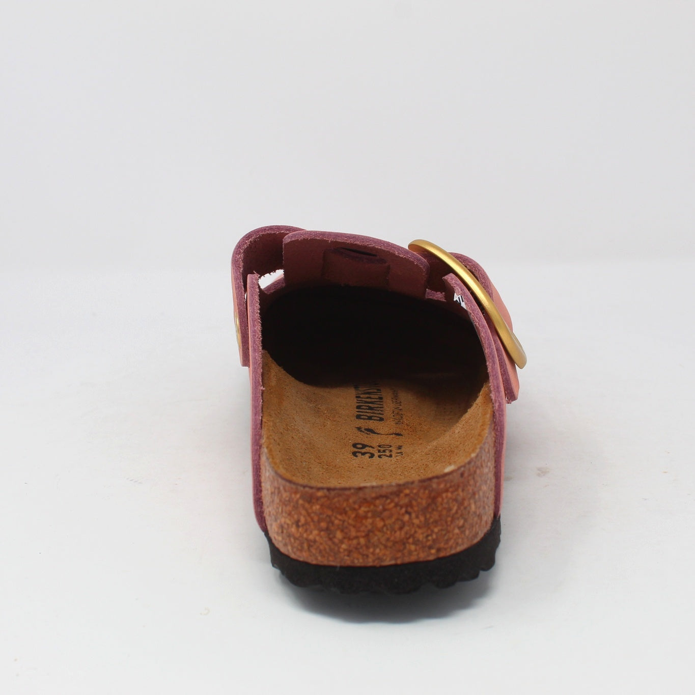 BOSTON BIG BUCKLE NUBUK LEATHER