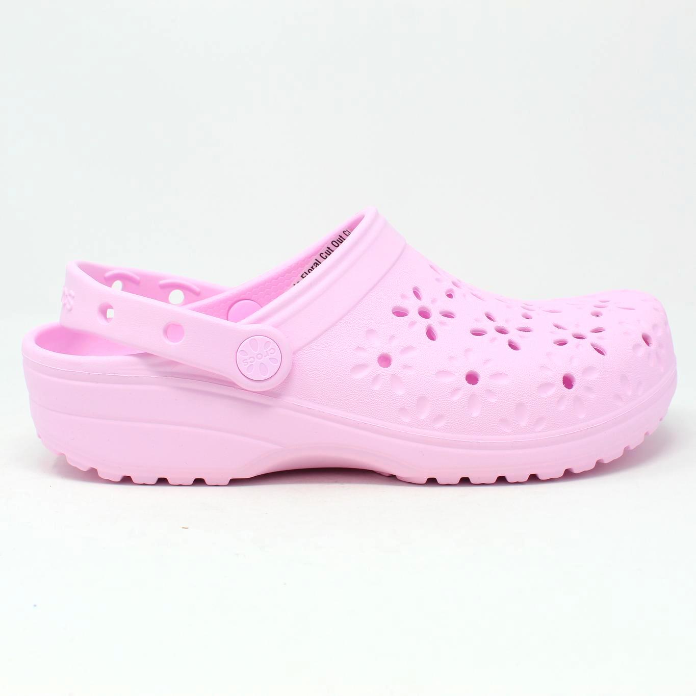 Classic Floral Cut Out Clog