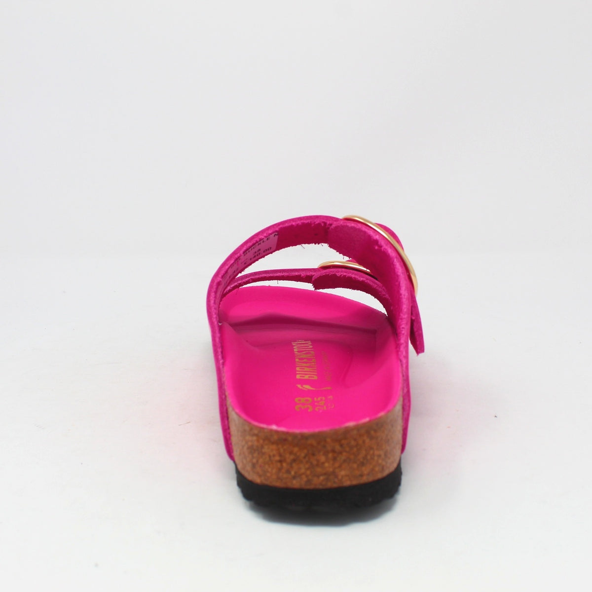 ARIZONA BIG BUCKLE NATURAL LEATHER PATENT HIGH-SHINE