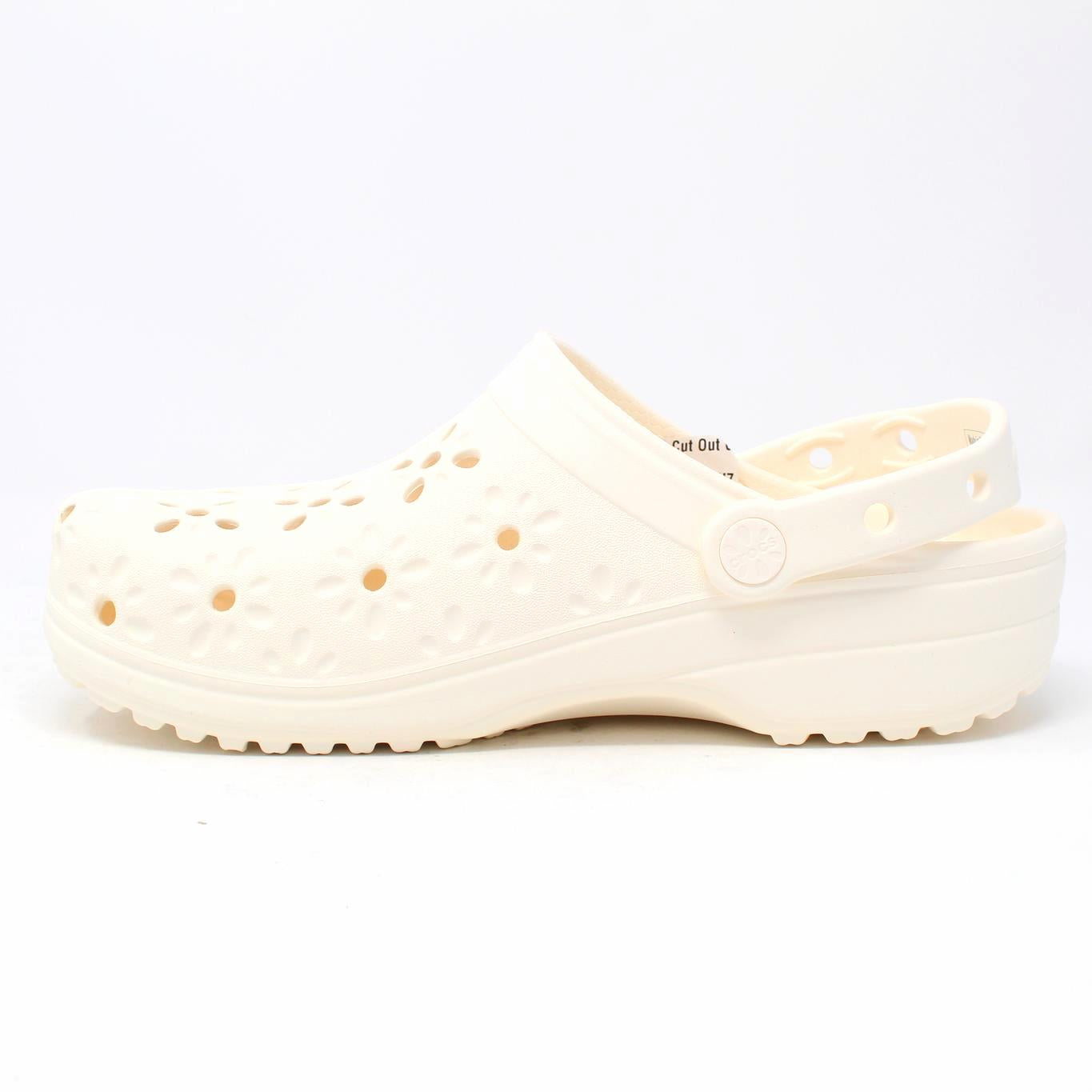 Classic Floral Cut Out Clog