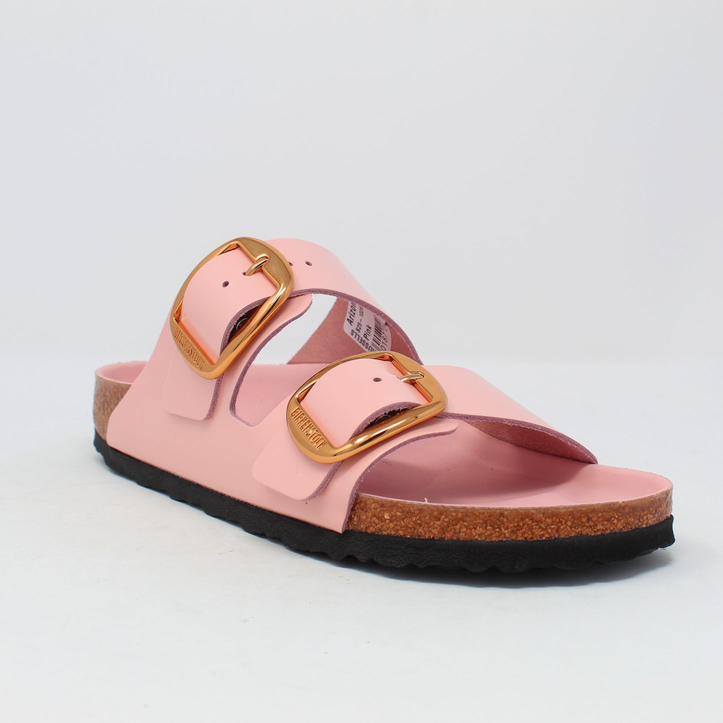 Arizona Big Buckle Natural Leather Patent