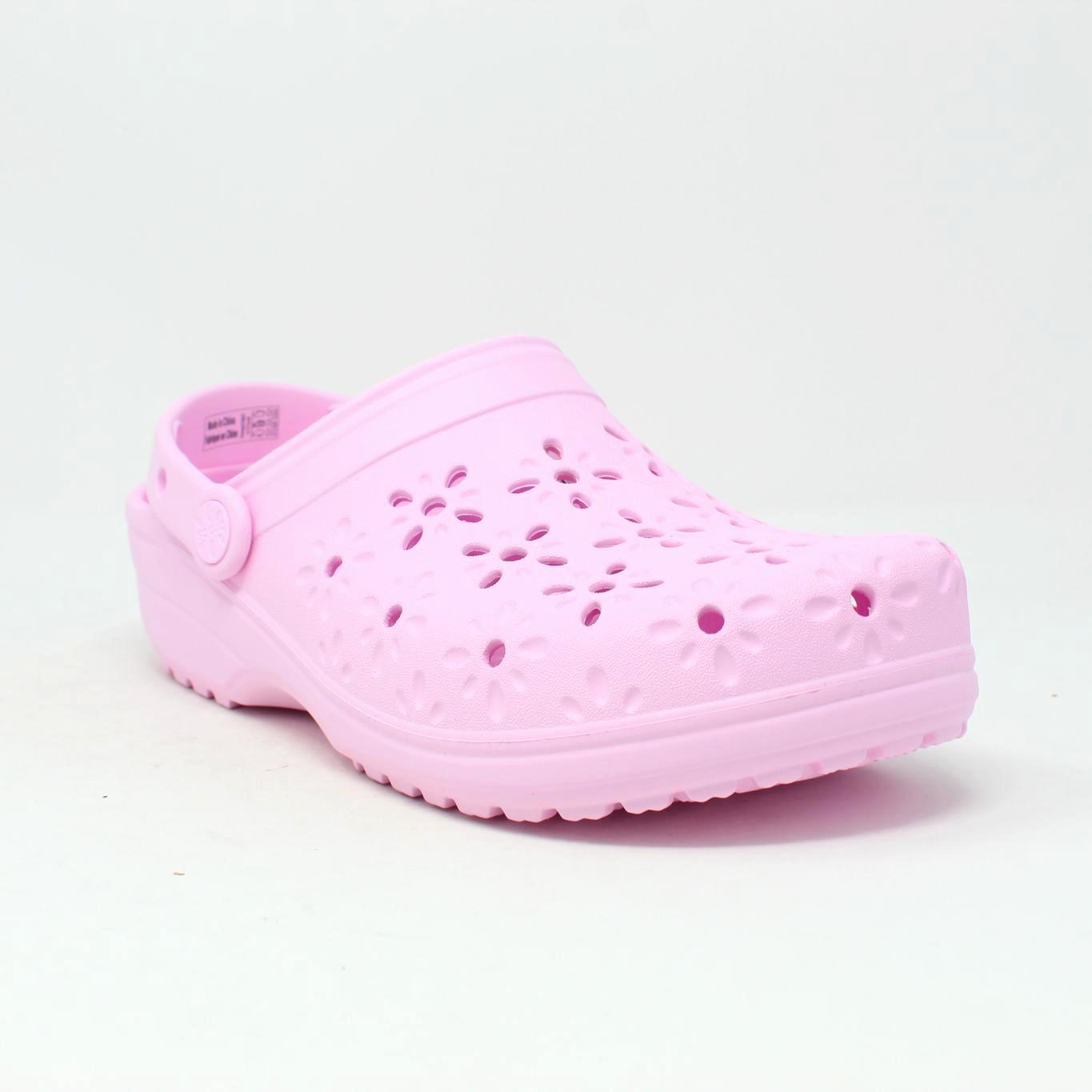Classic Floral Cut Out Clog