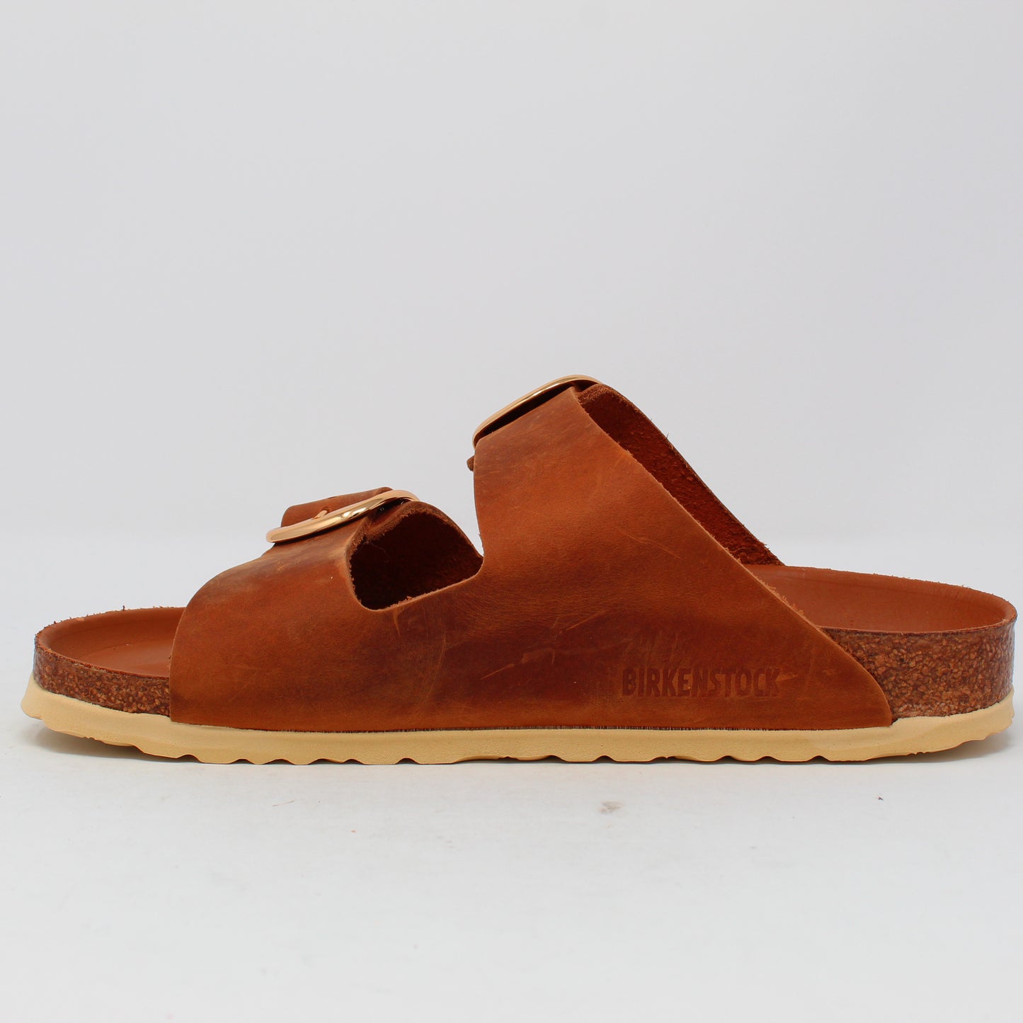 Arizona Big Buckle Natural Leather Oiled