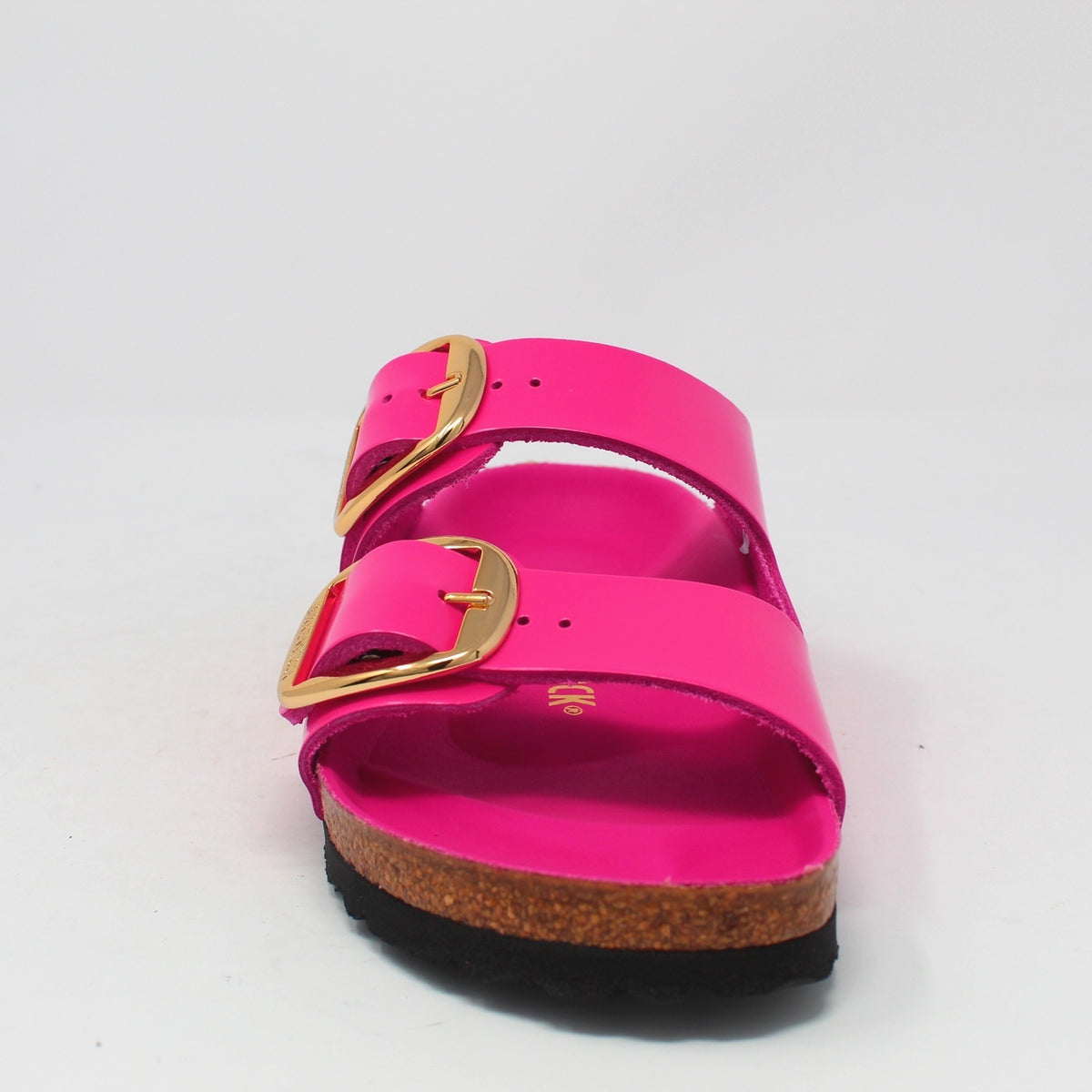 ARIZONA BIG BUCKLE NATURAL LEATHER PATENT HIGH-SHINE