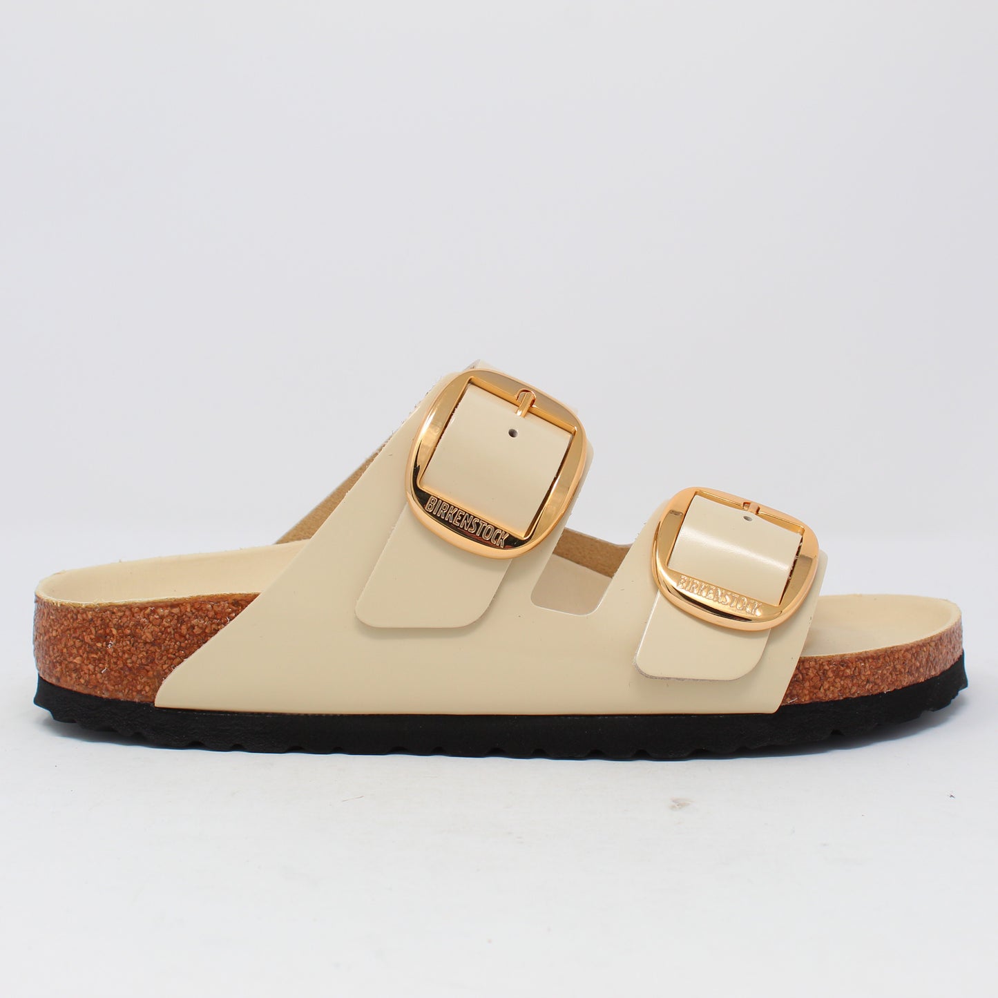 Arizona Big Buckle Natural Leather Patent