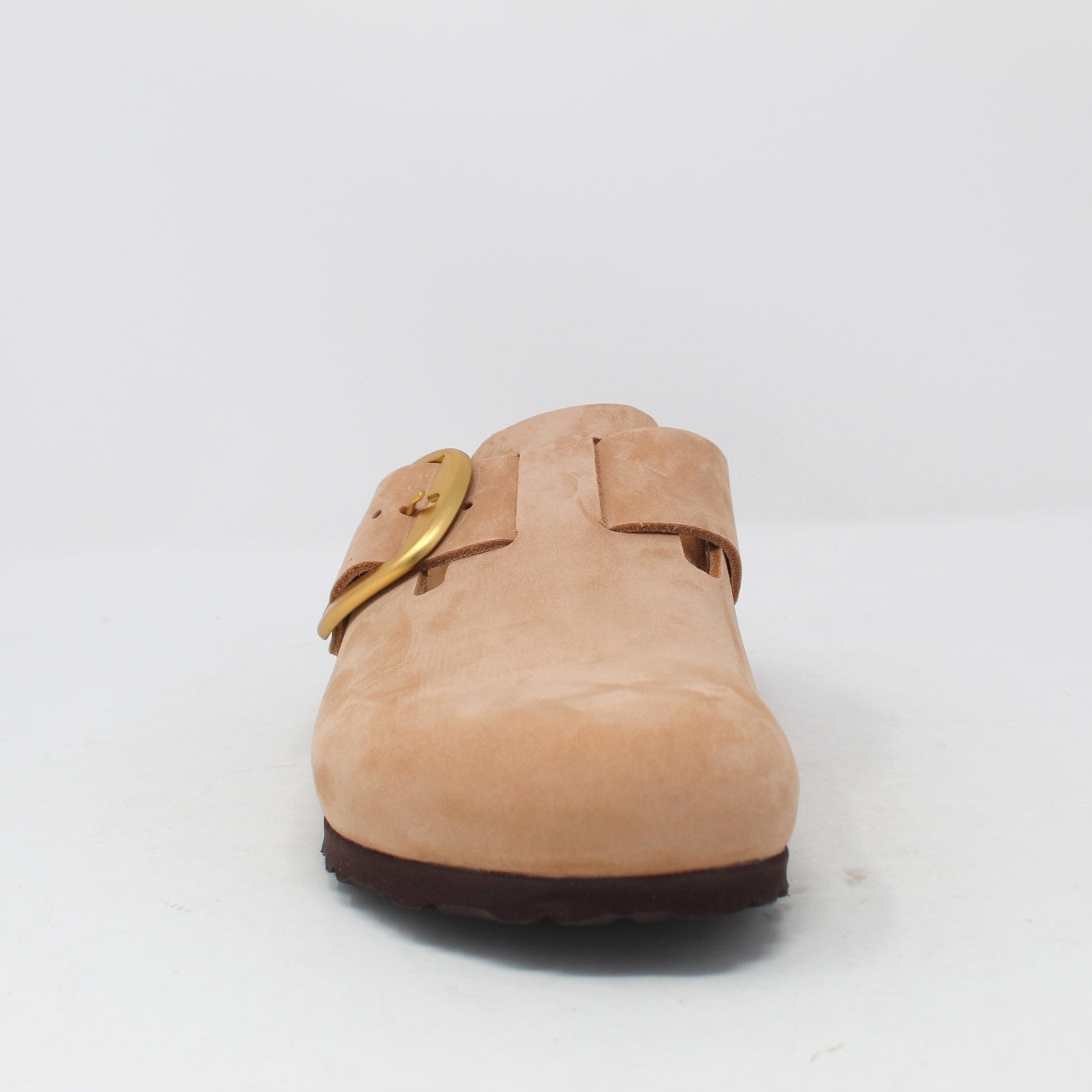 BOSTON BIG BUCKLE NUBUK LEATHER